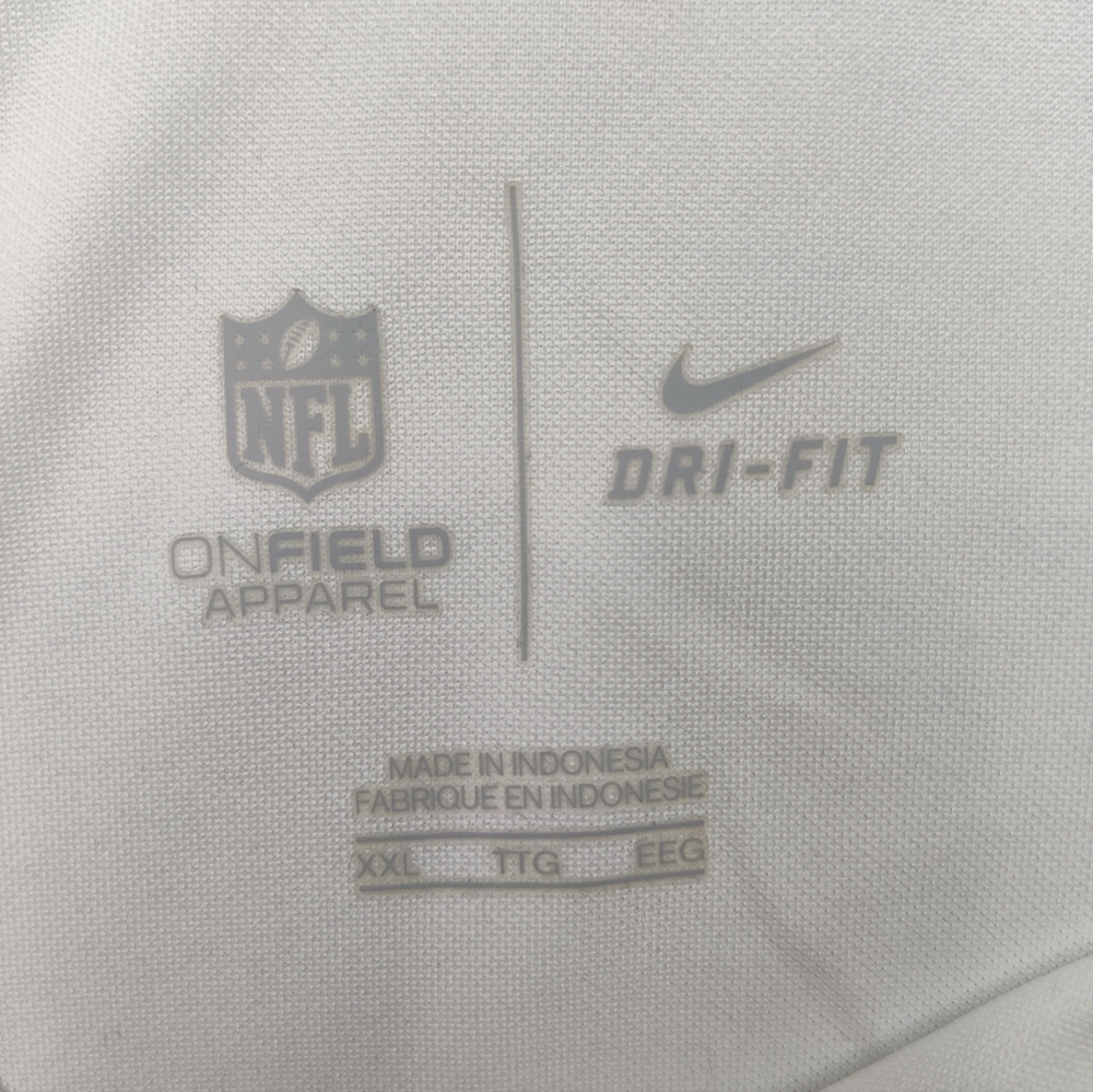 Nike White Bucs Polo Shirt Men's Size XXL - Picture 4 of 4